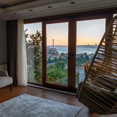 Unique & Quite, Bosphorus Villa, Great Sea View Patio,barbecue Villa *